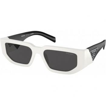 Prada PR 09ZS 1425S0 Men's Square White Sunglasses Size 54