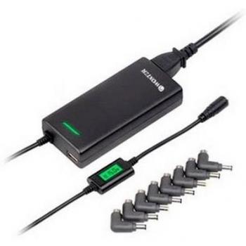 Woxter PE26-056 - Cargador automático para portátiles con pantalla LED, 120 GP, 120 V