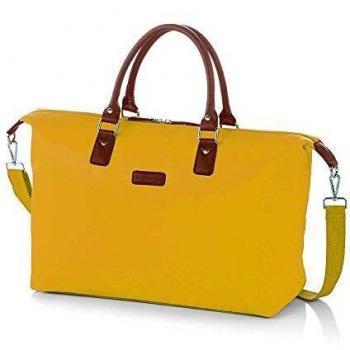BOLSA DE VIAJE VELVET AMARILLO