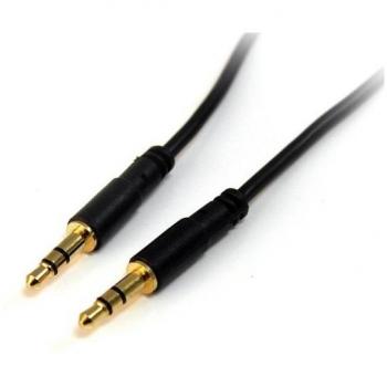 StarTech.com 6ft Slim 3.5mm Stereo Audio Cable - M/M