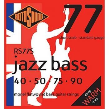 Rotosound RS77S Jazz Bass Flatwound Strings 40-90