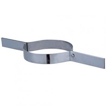 Collar de tubería APOLLO 80 mm - Acero Inoxidable para Pellets
