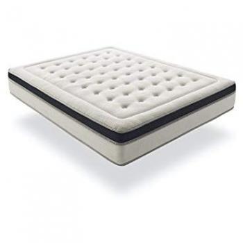 Colchón Viscoelástico Grafeno Bio Memory Confort 140x200 cm - Altura 28 cm ±2 - Densidad Alta y Efecto Nube