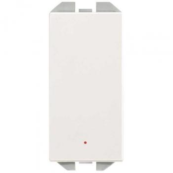 Conmutador Luminoso Estrecho Blanco 10 AX SIMON 270