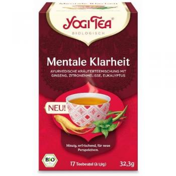 Yogi Tea Organic Mental Clarity, 17 Tea Bags (32.3g)