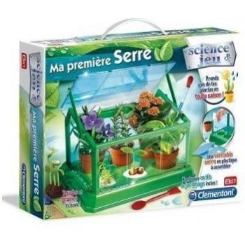 Invernadero Infantil Clementoni - Set de Cultivo Educativo para Primeros Pasos en la Ciencia