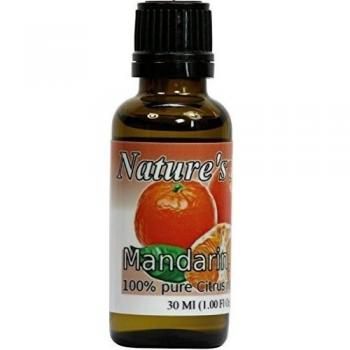 Nature's Kiss 100-Percent Pure Therapeutic Grade Essential Oil, 30ml, Mandarin by Nature's Kiss