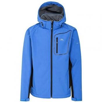 Trespass Strathy II Chaqueta Softshell, Hombre, BLU, XS