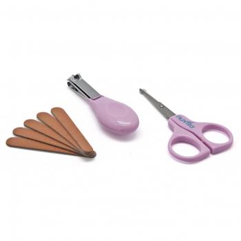 Nuvita - Kit para uñas de bebé, color rosa