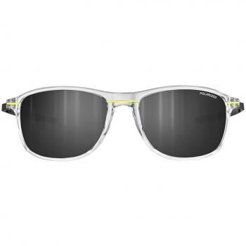 Julbo FUSE Polarized J5559075 Anteojos de Sol para Hombre con lentes polarizados, 54 mm de tamaño, diseño transparente