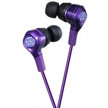 Auriculares In-ear JVC HA-FR100X Violeta con Micrófono y Control Remoto