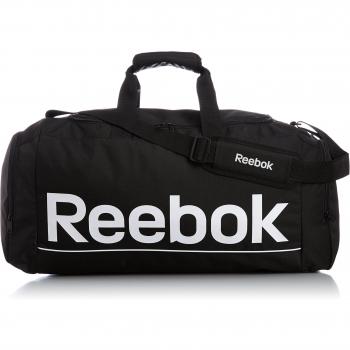 Reebook Spor Roy M Grip - Bolso unisex, color negro / blanco, talla única