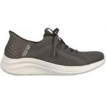 Skechers Mujer Slip-ins: Ultra Flex 3.0 - Brilliant Stretch Fit Knit Baja Tipo Calcetín Zapatillas Deportivas Verdes