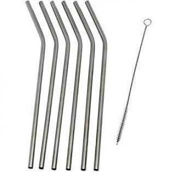 Leopold Vienna Juego de pajitas, Stainless Steel