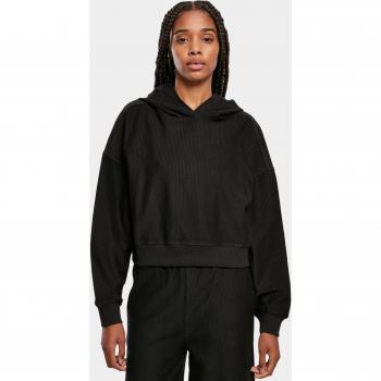 Urban Classics Women's Oversized Short Rib Hoodie