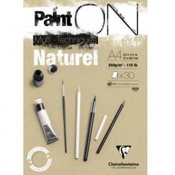 Bloc Colle Painton Naturel 250g 30f A4