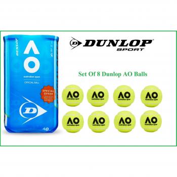 Bipack de pelotas de tenis Australian Open DUNLOP
