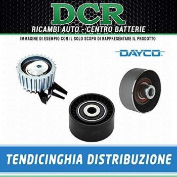 Polea tensora DAYCO ATB2123 para correa dentada, incluye características de deflexión y guía