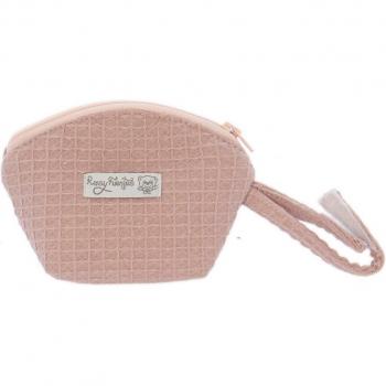 Funda chupete Rosy Fuentes - Funda para chupete, diseño exclusivo de Rosy Fuentes, fabricada en materiales seguros y duraderos, fácil de limpiar, con cierre seguro y compacto para llevar