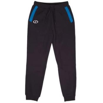 Spalding Pantalones Largos Funk para baloncesto, color azul marino/azul cielo, 80% algodón, talla S