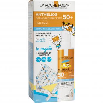 ANTHELIOS SPRAY DERM+GADGETS con Protección Solar SPF50+ y Accesorio de Regalo