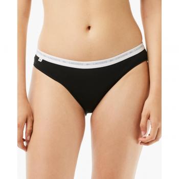 Pack de 3 braguitas Lacoste Cintura A Contraste negro