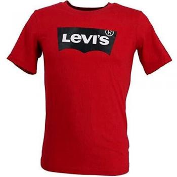Camiseta Batwing Roja Junior Levi's 100% Algodón