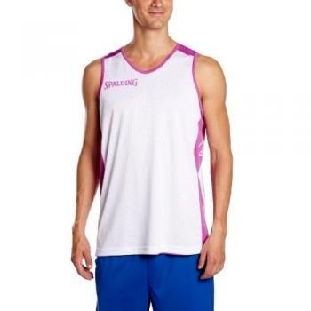Spalding - Camisa de baloncesto, color morado, blanco,  talla 3XL