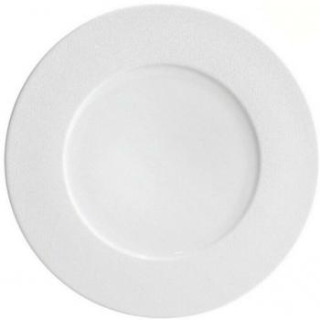 Plato Llano Globe Sahara Porcelana Blanco Ø 32,5 cm