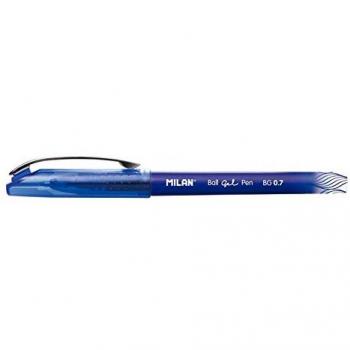 BOLAGRAFO DE GEL CON PUNTA 0.7MM AZUL - ESCRITURA SUAVE Y FLUIDA - GEL PEN