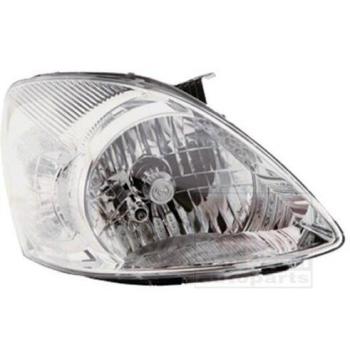 Faro Delantero H4 Blanco Derecho VAN WEZEL 8247962 para Hyundai Matrix