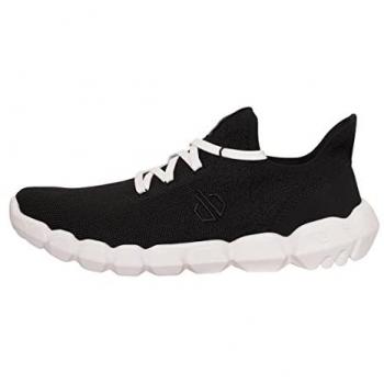 Dare 2b Women's Lightweight Hex-At Recycled Knit Trainers Black White, Size: EU38/UK5