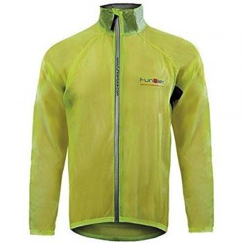 Funkier Bike Varallo Chaqueta Impermeable, Hombre, Amarillo, XXL