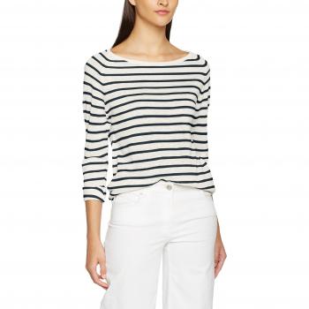 SELECTED FEMME Sfnive Stripe LS Knit Pullover Noos, Camisa Manga Larga Para Mujer, Multicolor
