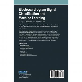 Clasificación de Señales de Electrocardiograma y Aprendizaje Automático: Investigación Emergente y Oportunidades (Avances en Tecnologías Médicas y Práctica Clínica)
