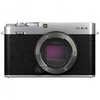 Fujifilm X-E4 Cuerpo, Color Plateado