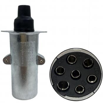 smartspec 7 pin 24 V metal Remolque enchufe tipo N cableado conector Plug