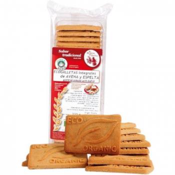 Galletas de Espelta y Avena Orgánicas 190g Horno de Leña