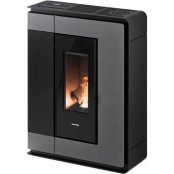 Estufa de Pellets Canalizable BOSCH MARIN Arco 8,5 kW Titanio