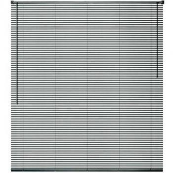 vidaXL Persiana aluminio 60x160 cm plateada