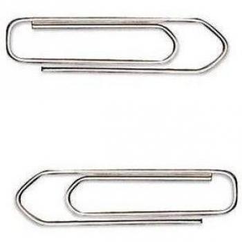 Whitecroft Essentials Value 27mm Large No Tear Paperclip