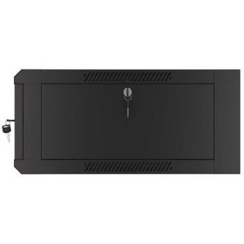 Armario rack Lanberg 4U Bastidor de pared Negro