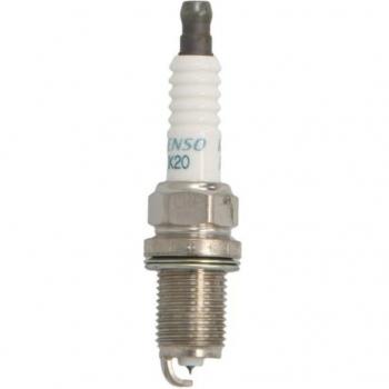 Bujía de encendido DENSO IK20, 1 Pieza, tipo: bujía de encendido, características: diseño de electrodo doble, recubrimiento de platino para mayor durabilidad, rendimiento óptimo en arr