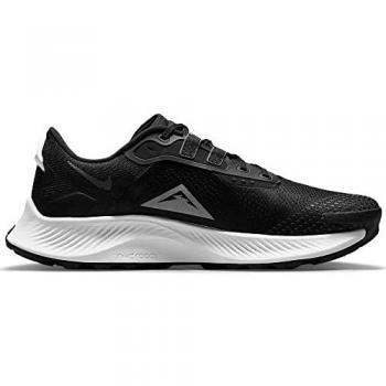Nike Zapatillas De Trail Running Pegasus Trail 3, Zapatillas para Correr Hombre, Color Black Pure Platinum Dk Smoke Grey, Talla 39 EU