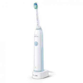 Cepillo dental Philips Sonicare CleanCare HX3212/03, color gris, tecnología de limpieza sónica, cabezal de cepillado estándar, temporizador integrado para un cepillado efectivo, diseño ergonómico y fácil manejo
