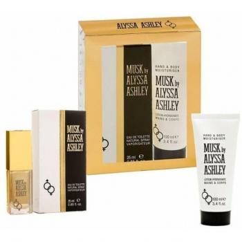 Set de Perfume Mujer Alyssa Ashley Musk EDT 2 Piezas (Alyssa Ashley 25ml Spray Edt + 100ml)