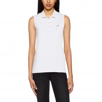 Lacoste Pf5768, Polo para Mujer, Blanc