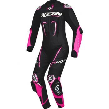 Ixon Mono de Cuero para Mujer Vortex 3 Negro-Rosa-Blanco