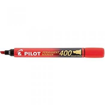 MARCADOR PERMANENTE PILOT SA400 COLOR ROJO - CAJA CON 12 PIEZAS