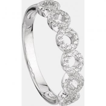 Anillo Itemporality Dreams de plata y circonita
